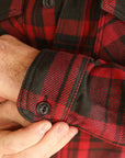 Extra Heavy Flannel Shirt Red