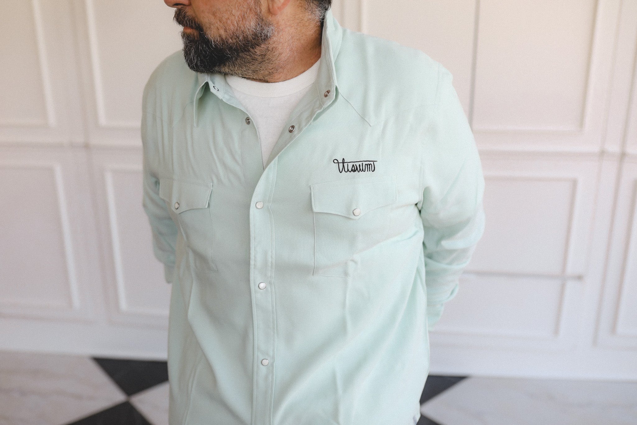 Visvim Four Corners L/S- LT. Green – Iron Shop Provisions