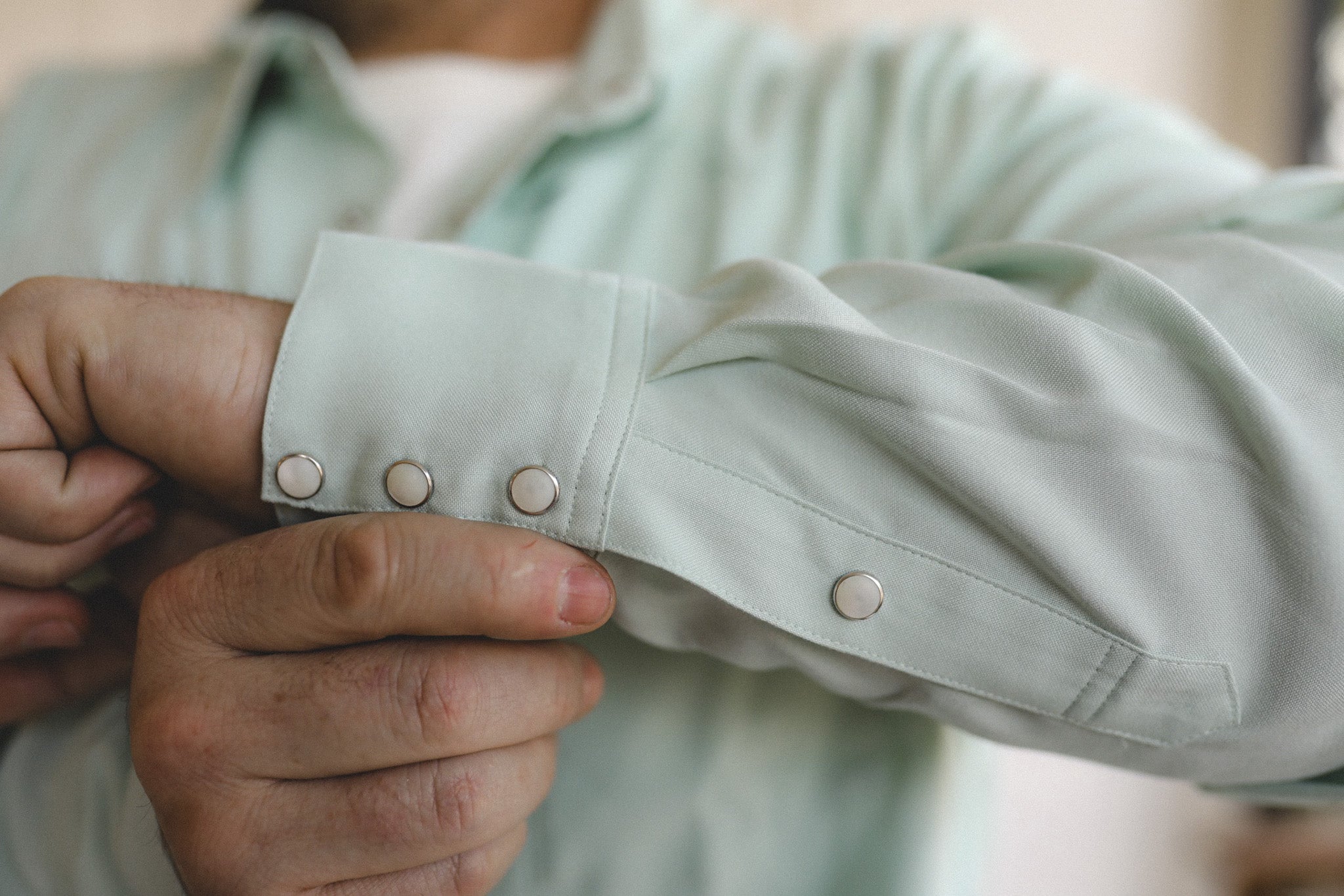 Visvim Four Corners L/S- LT. Green – Iron Shop Provisions