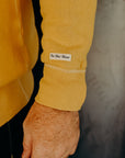 Crew Neck Sweatshirt, Brushed Lining Yellow