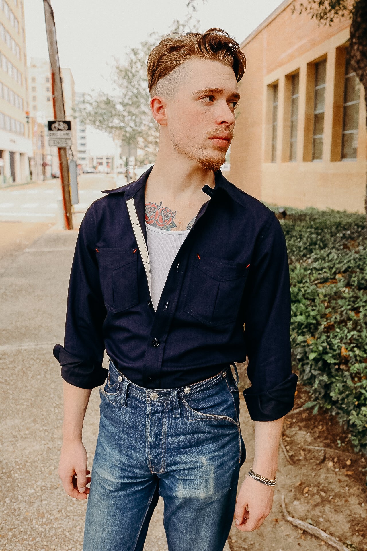 RANGER SHIRT - NOS 7OZ CONE DENIM