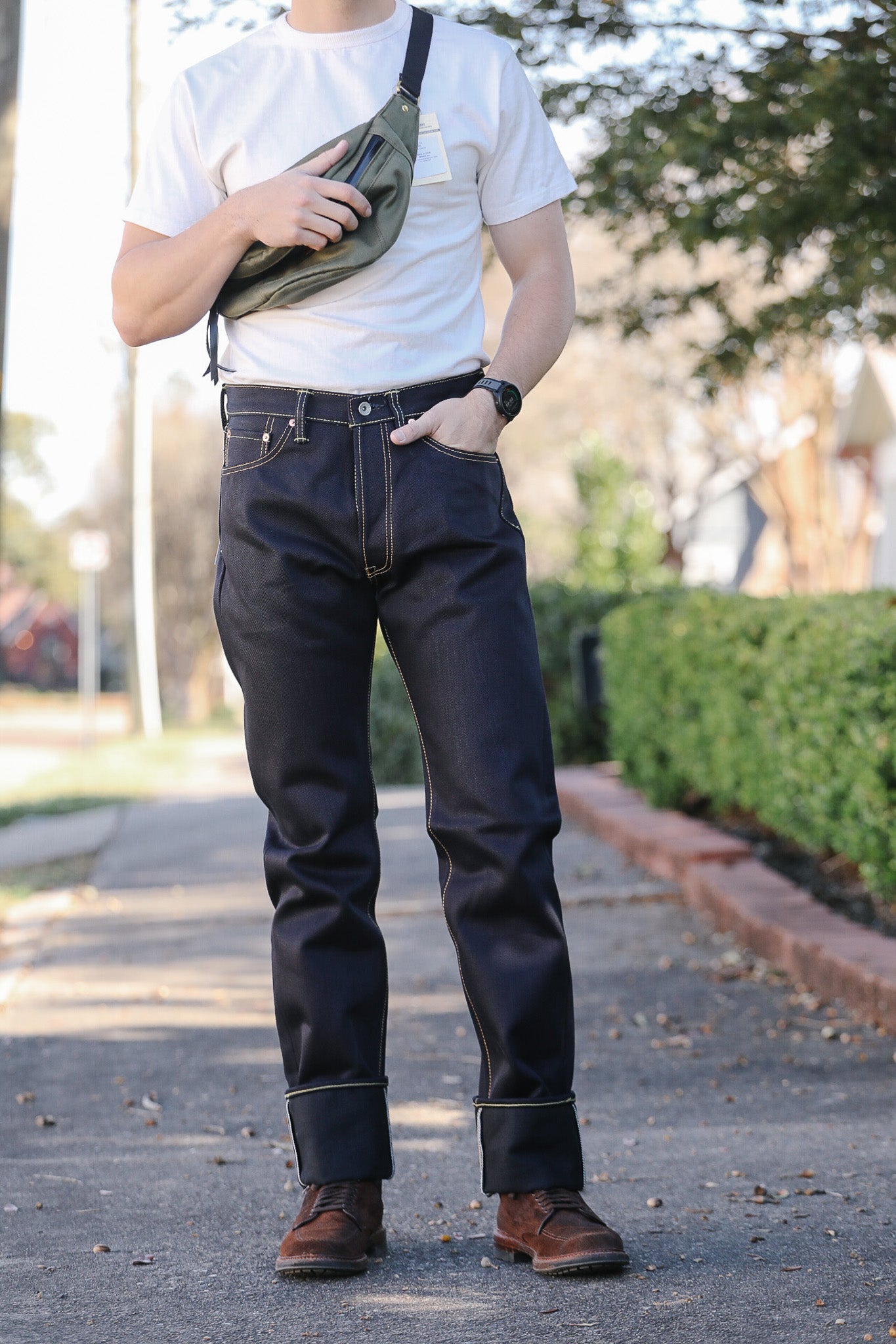 IH-888-XHSib Iron Heart 25oz Selvedge Denim Medium/High Rise