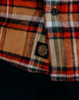Bryson Shirt, Flannel Check, Beige / Red / White / Green