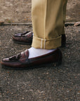 Officer High Trouser- Khaki Selvedge
