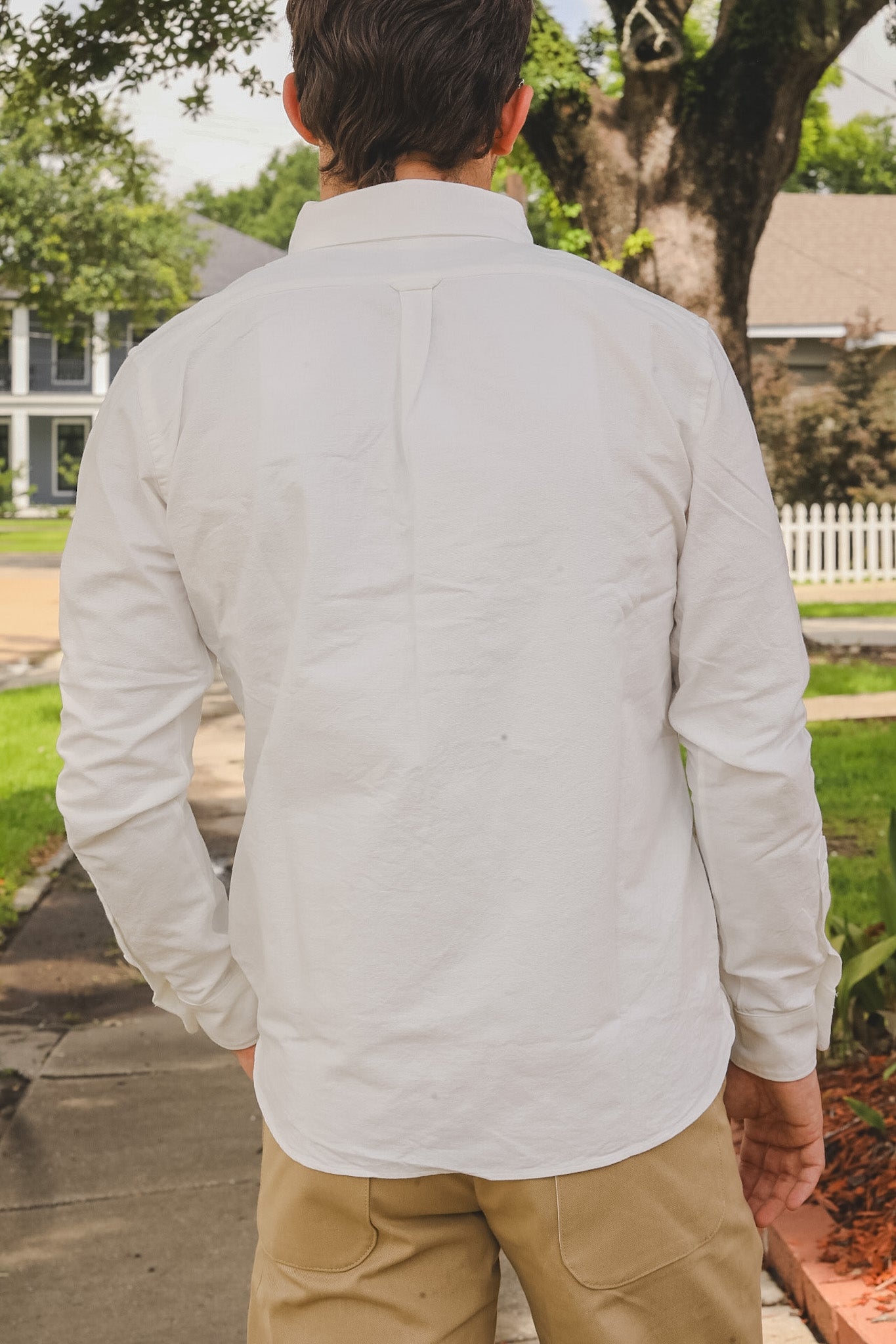 502205 UES BD Oxford Shirt - White – Iron Shop Provisions