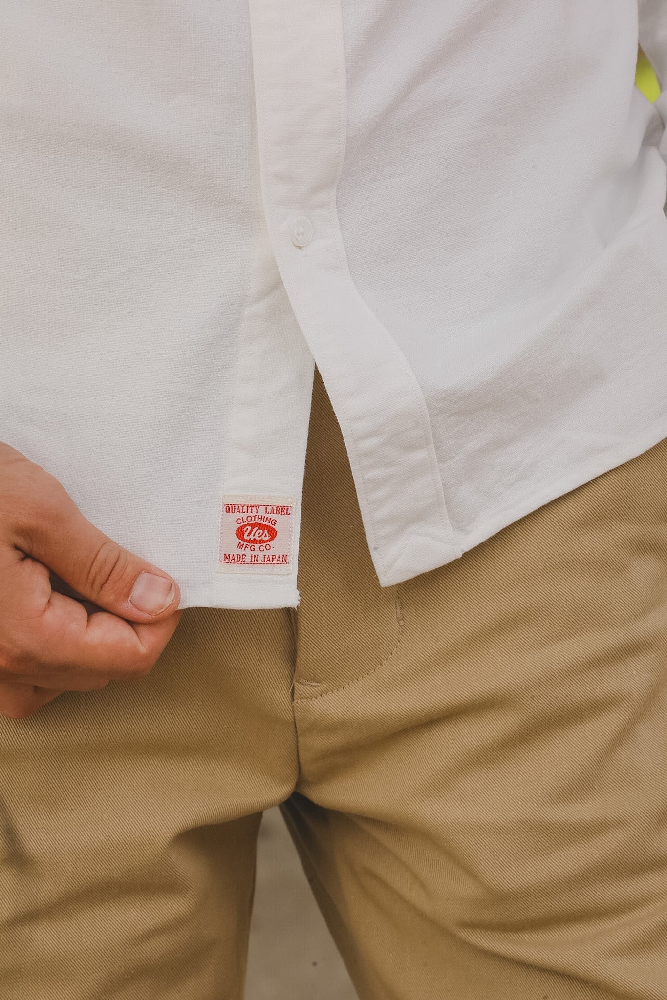 502205 UES BD Oxford Shirt - White – Iron Shop Provisions