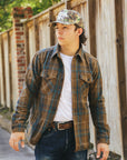 Extra Heavy Flannel Shirt-Beige (502551)