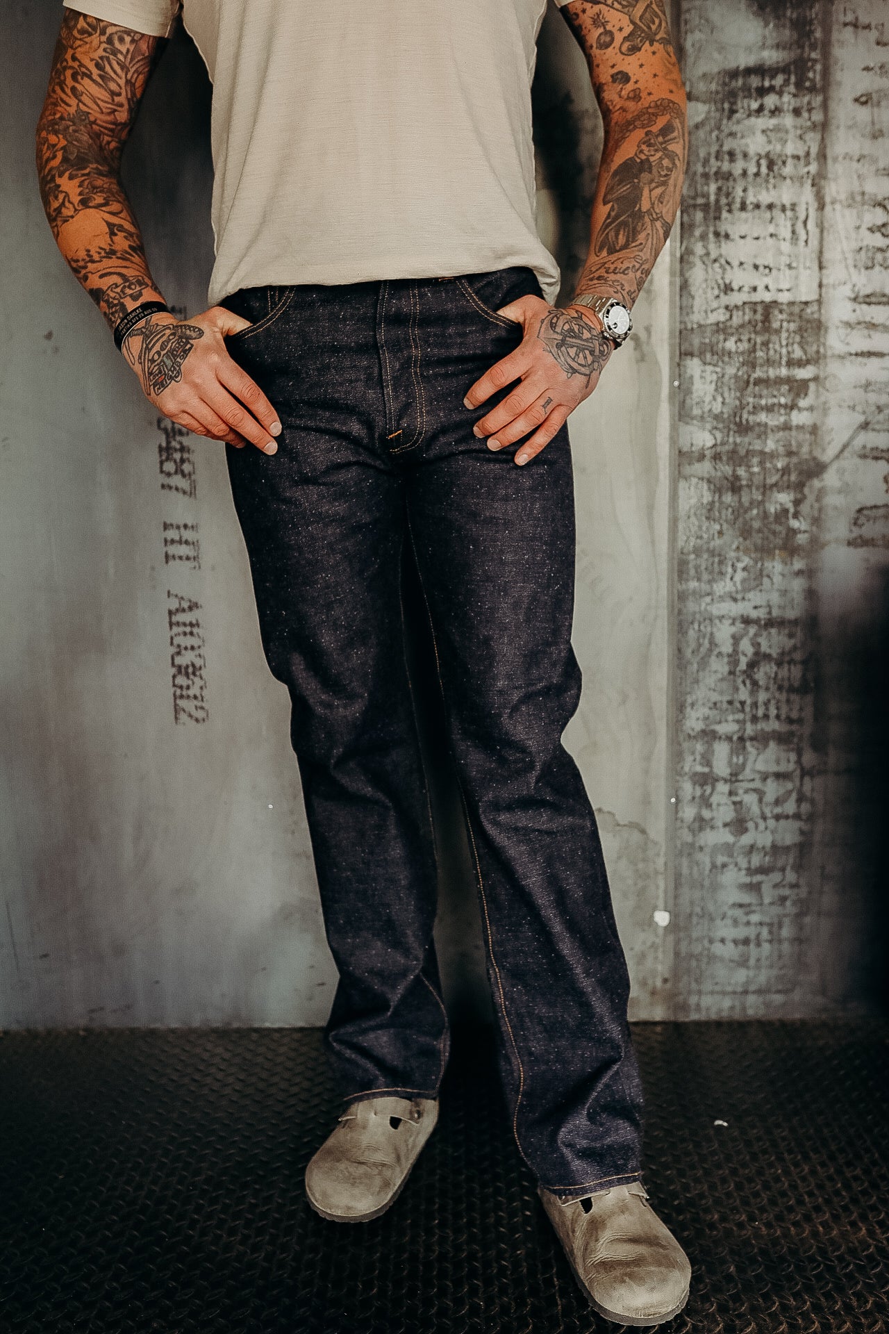 Kain Jeans- Kobakama Wolly Denim