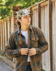 Extra Heavy Flannel Shirt-Beige (502551)
