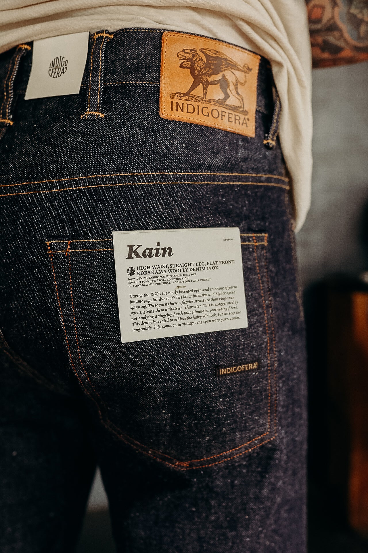 Kain Jeans- Kobakama Wolly Denim