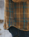 Extra Heavy Flannel Shirt-Beige (502551)