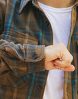 Extra Heavy Flannel Shirt-Beige (502551)
