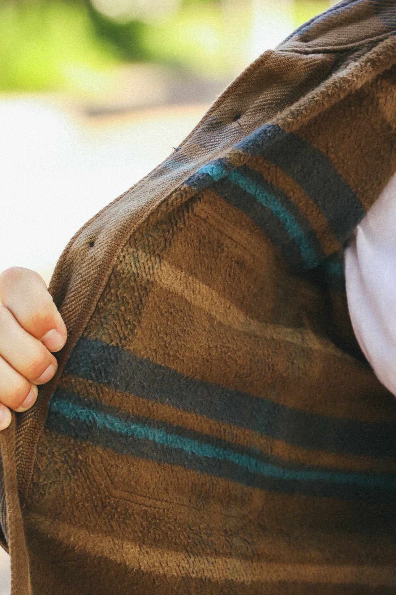 Extra Heavy Flannel Shirt-Beige (502551)