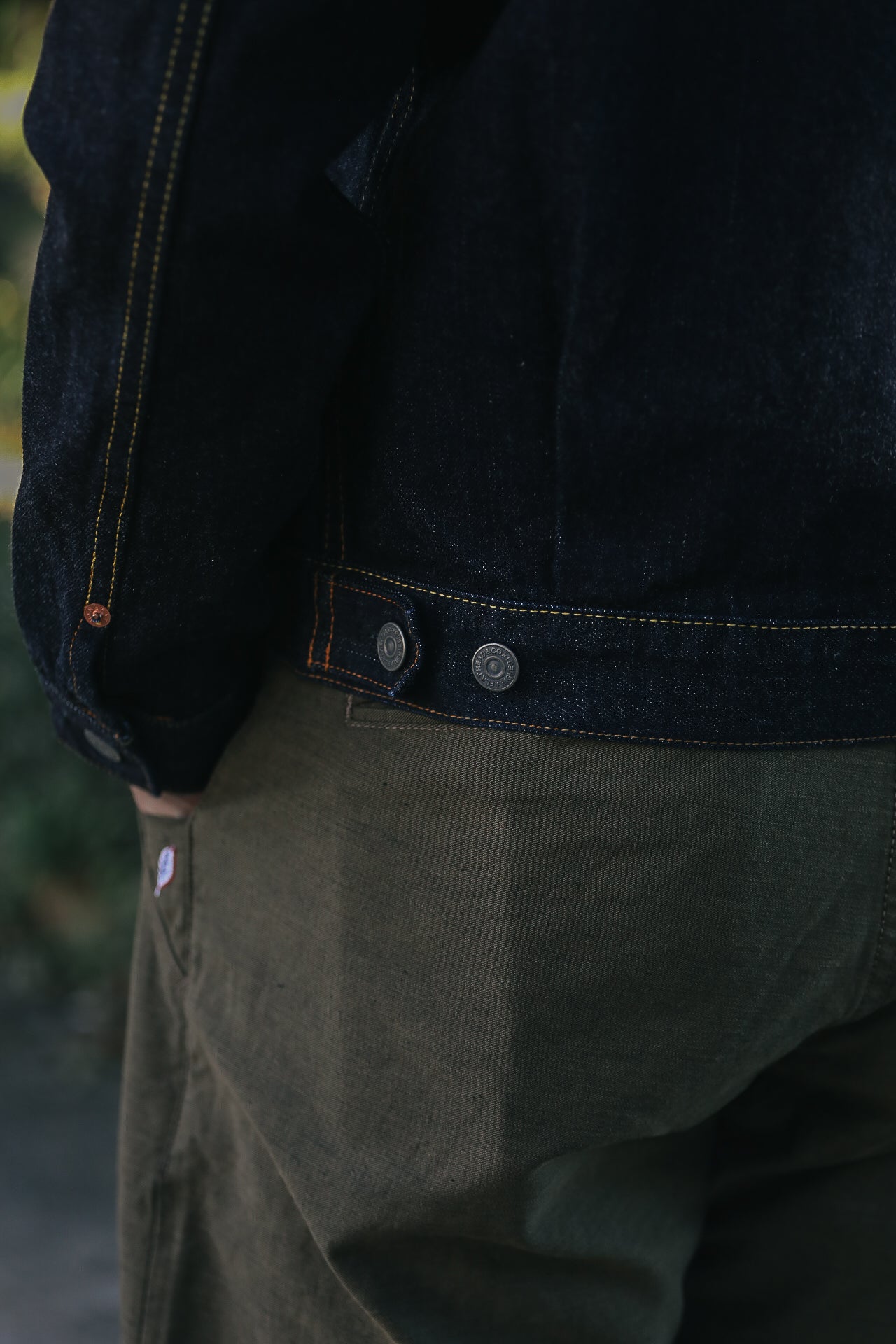 FN-OJ-D002 -14.5oz 50's Type II Denim Jacket- Indigo