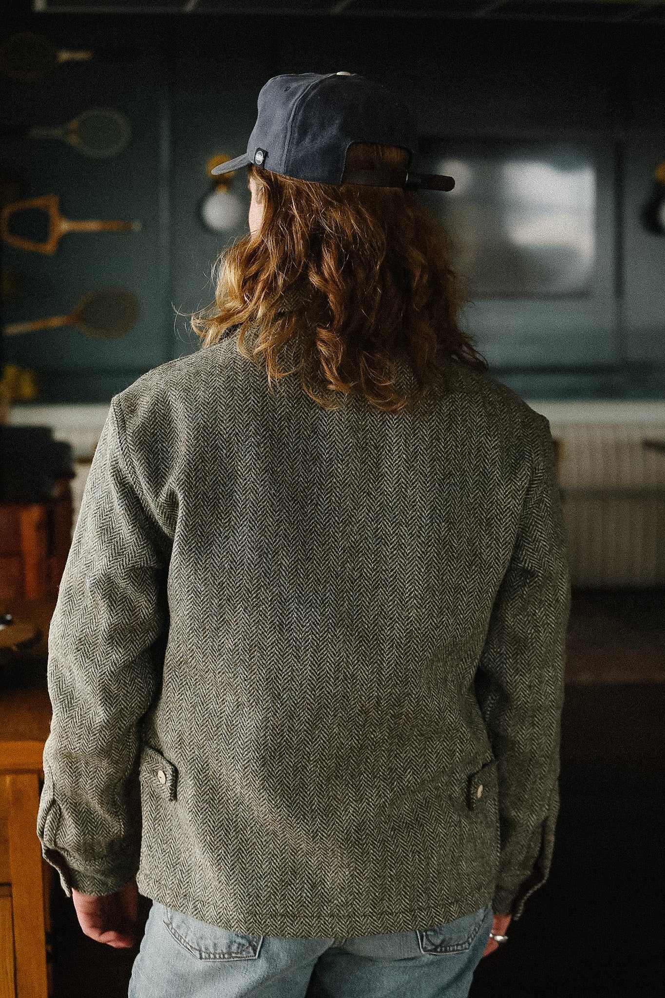ANM Harris Tweed CPO Jacket-Herringbone – Iron Shop Provisions