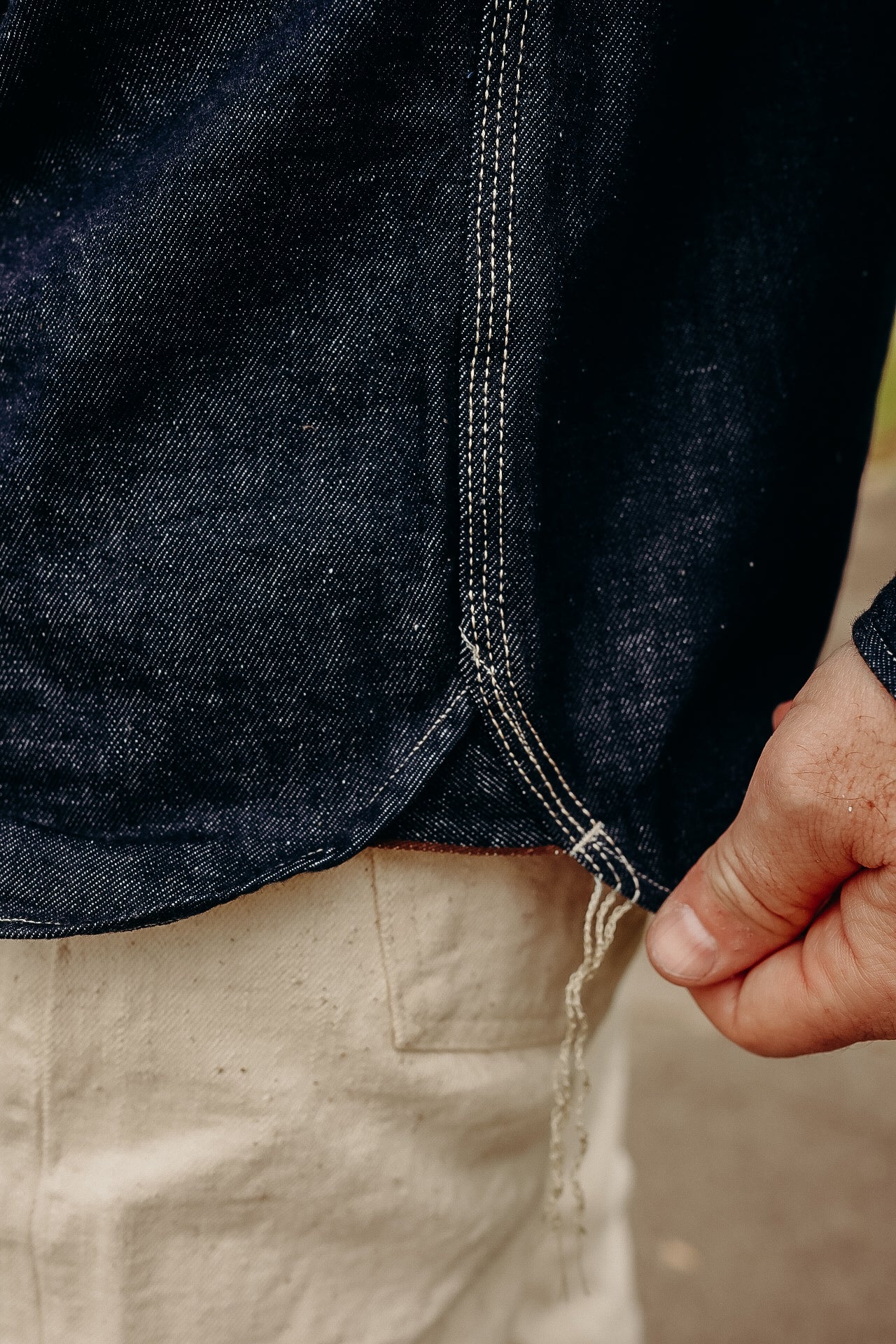 10oz Denim Work Shirt- Indigo (SJWS-SC01W)