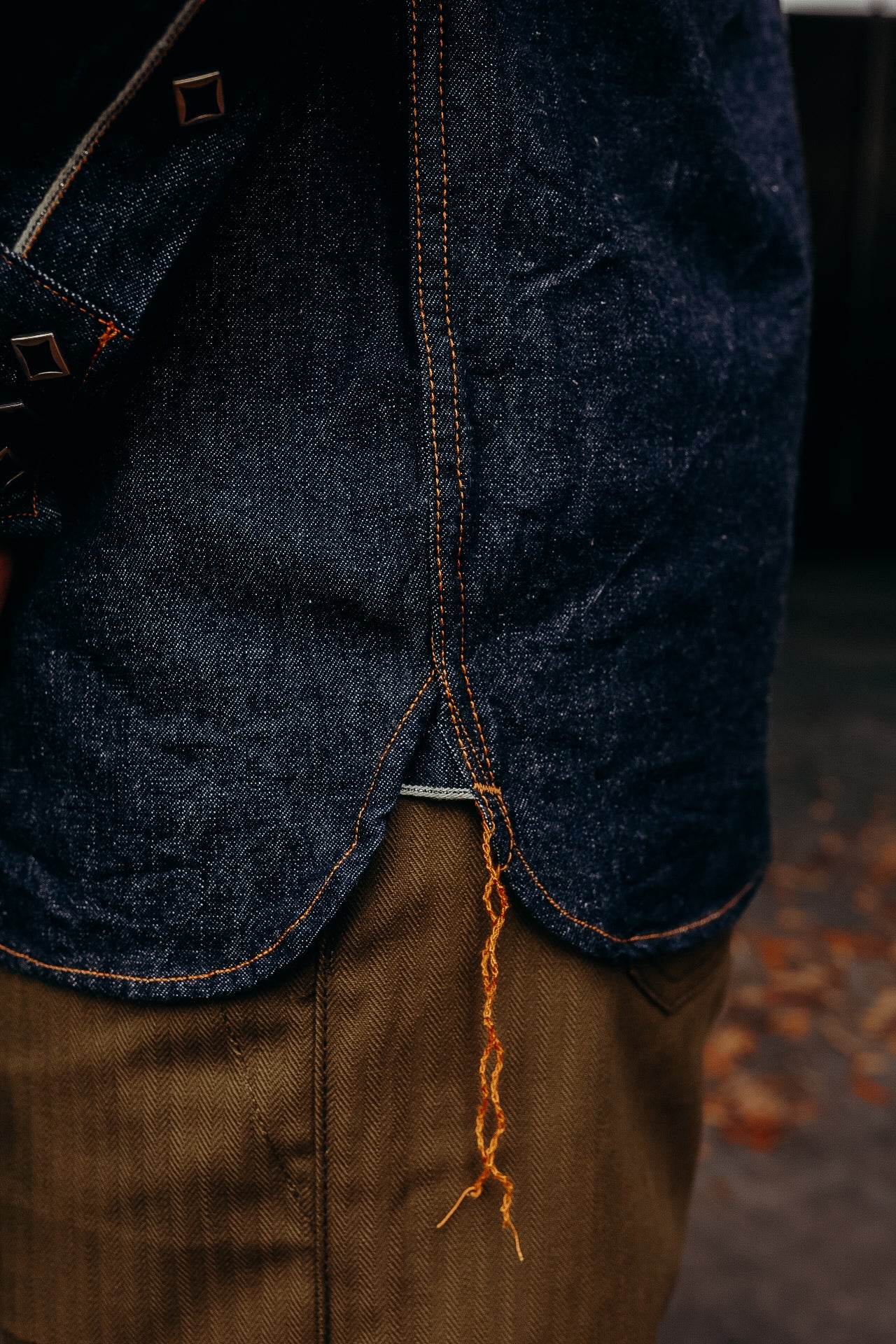 10oz Denim Western Shirt- &quot;Flying Type&quot;  (SWD-L02)