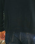 Single Rib Cardigan-Black (772301)