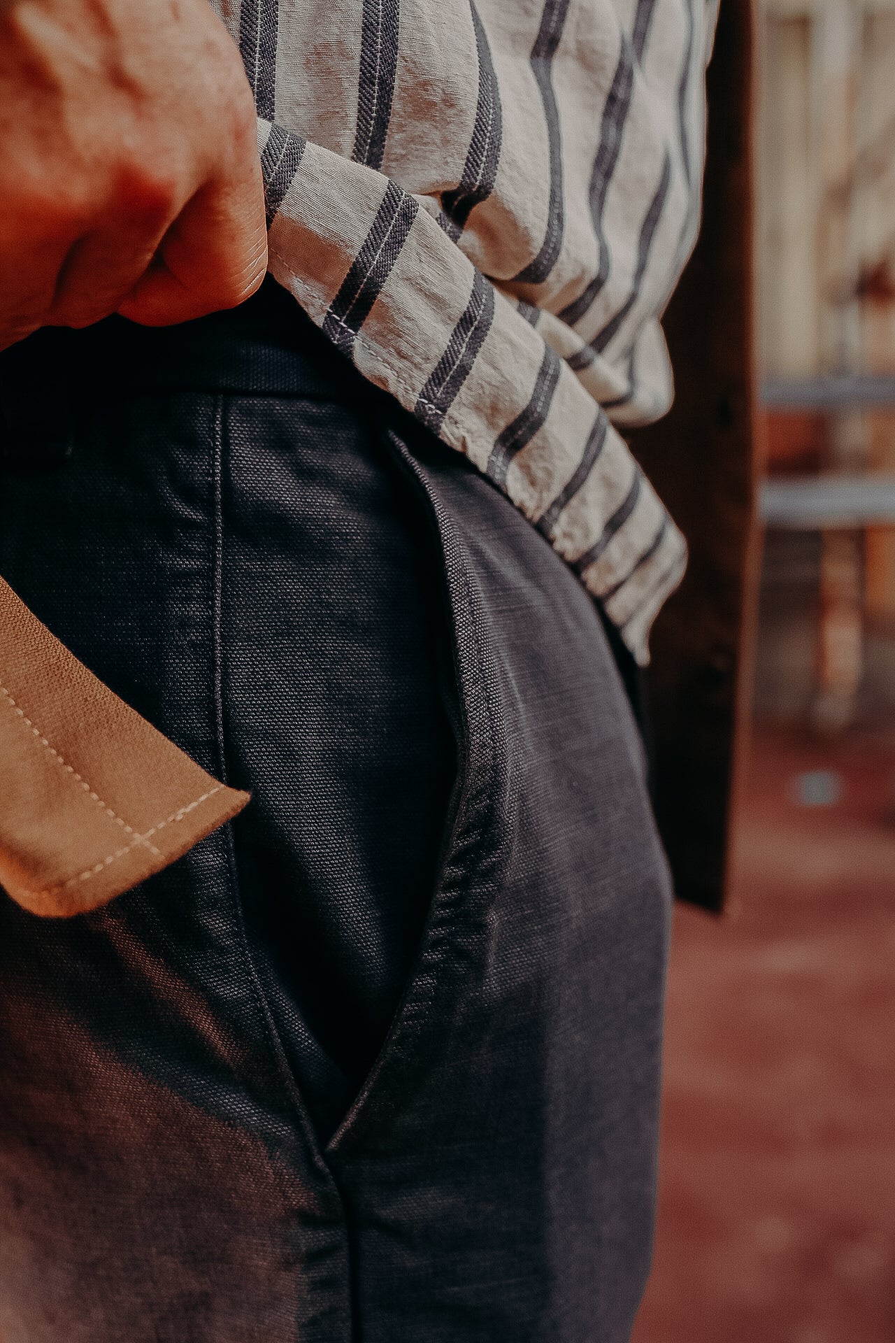 Deck Pant- 14oz Black – Iron Shop Provisions