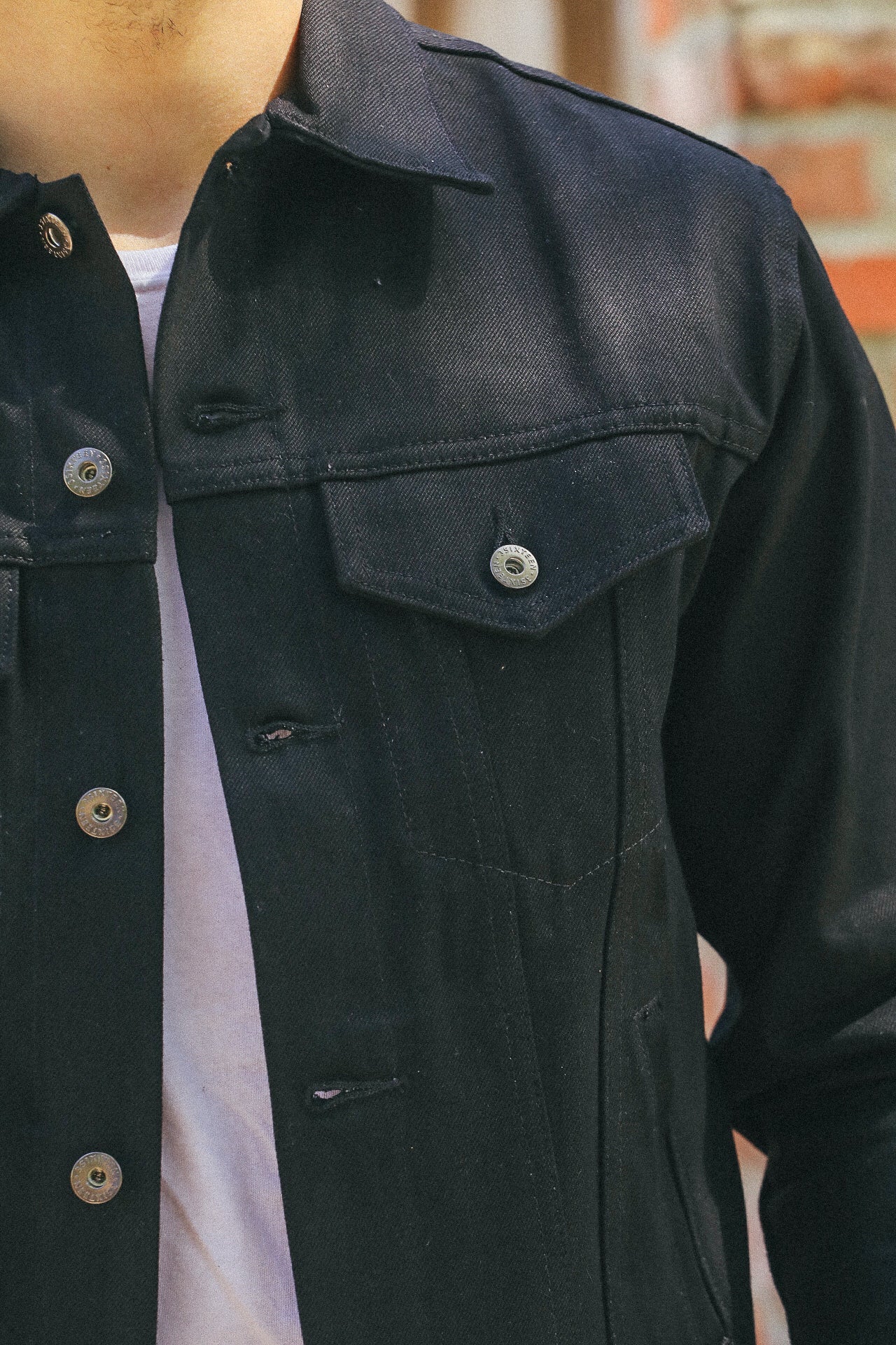 Type 3s Denim Jacket (Updated Fit)- 220x Double Black