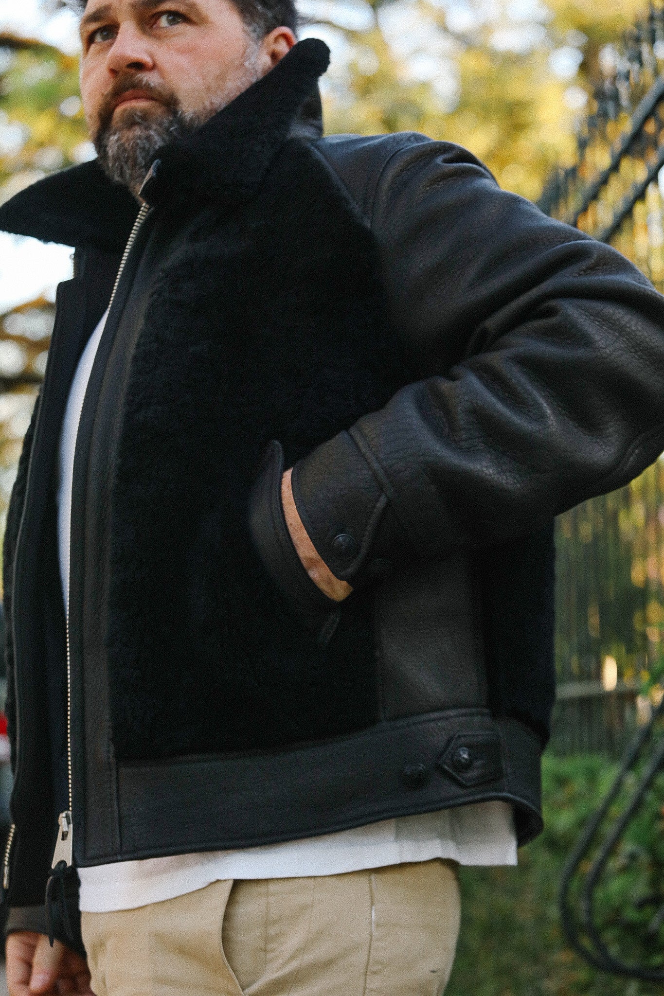 Y2-10-SP Y'2 Deer Skin Grizzly Jacket- '25 A/W Limited Edition