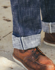 "SOU-AI" Selvedge Regular Straight- Twin Indigo (D1894)