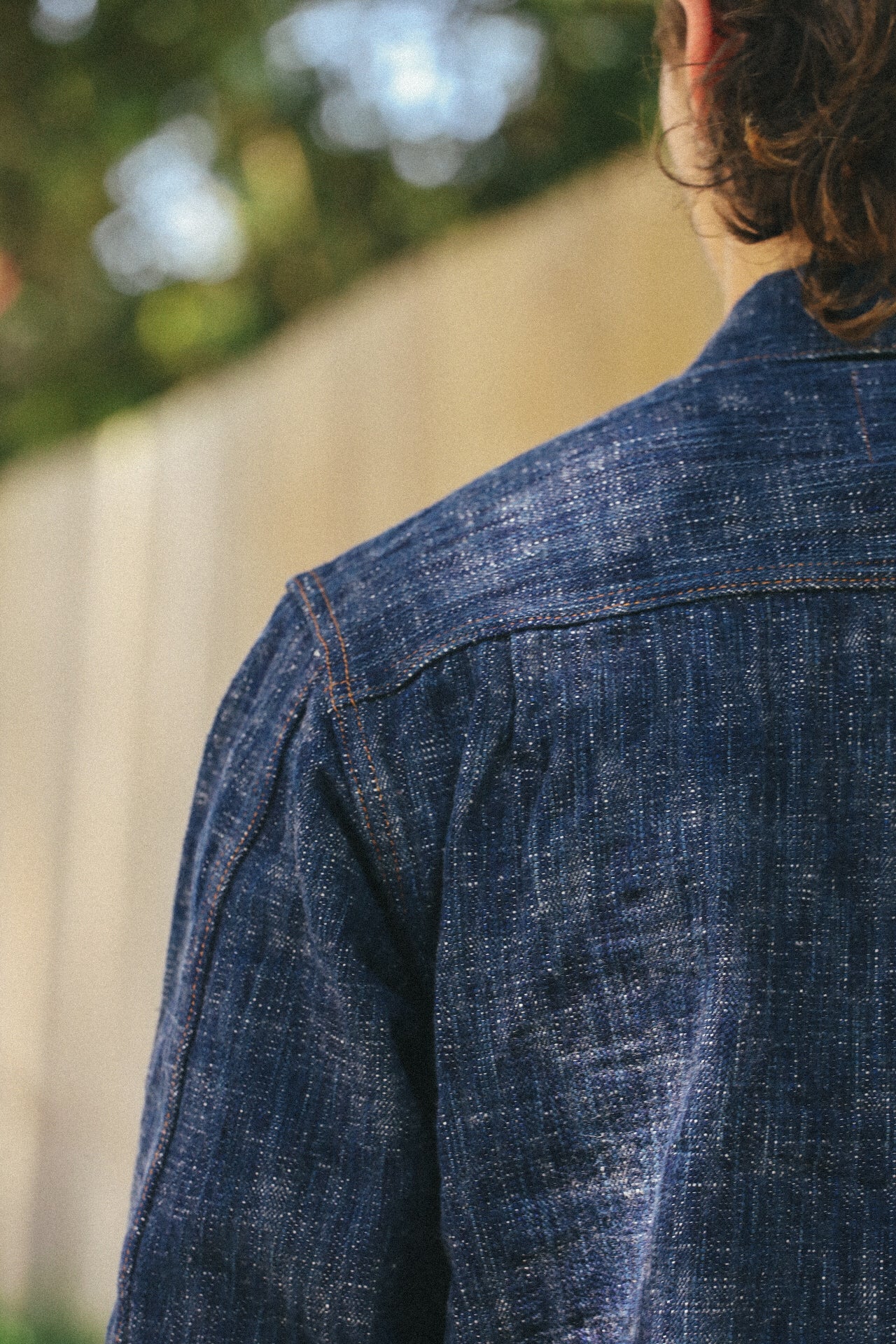 &quot;SOU-AI&quot; Type II Selvedge Denim Jacket- Twin Indigo (D4603)