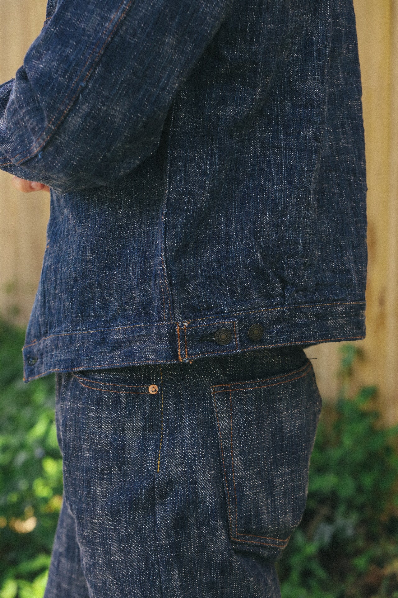 &quot;SOU-AI&quot; Type II Selvedge Denim Jacket- Twin Indigo (D4603)