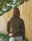 Single Rib Cardigan- Olive (772301)
