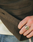 Single Rib Cardigan- Olive (772301)