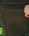 Single Rib Cardigan- Olive (772301)