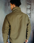 Whipcord A2 Deck Jacket - Olive Drab Green