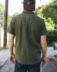 Western Slub Cotton- Olive Drab