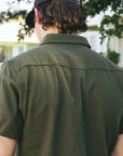 Western Slub Cotton- Olive Drab