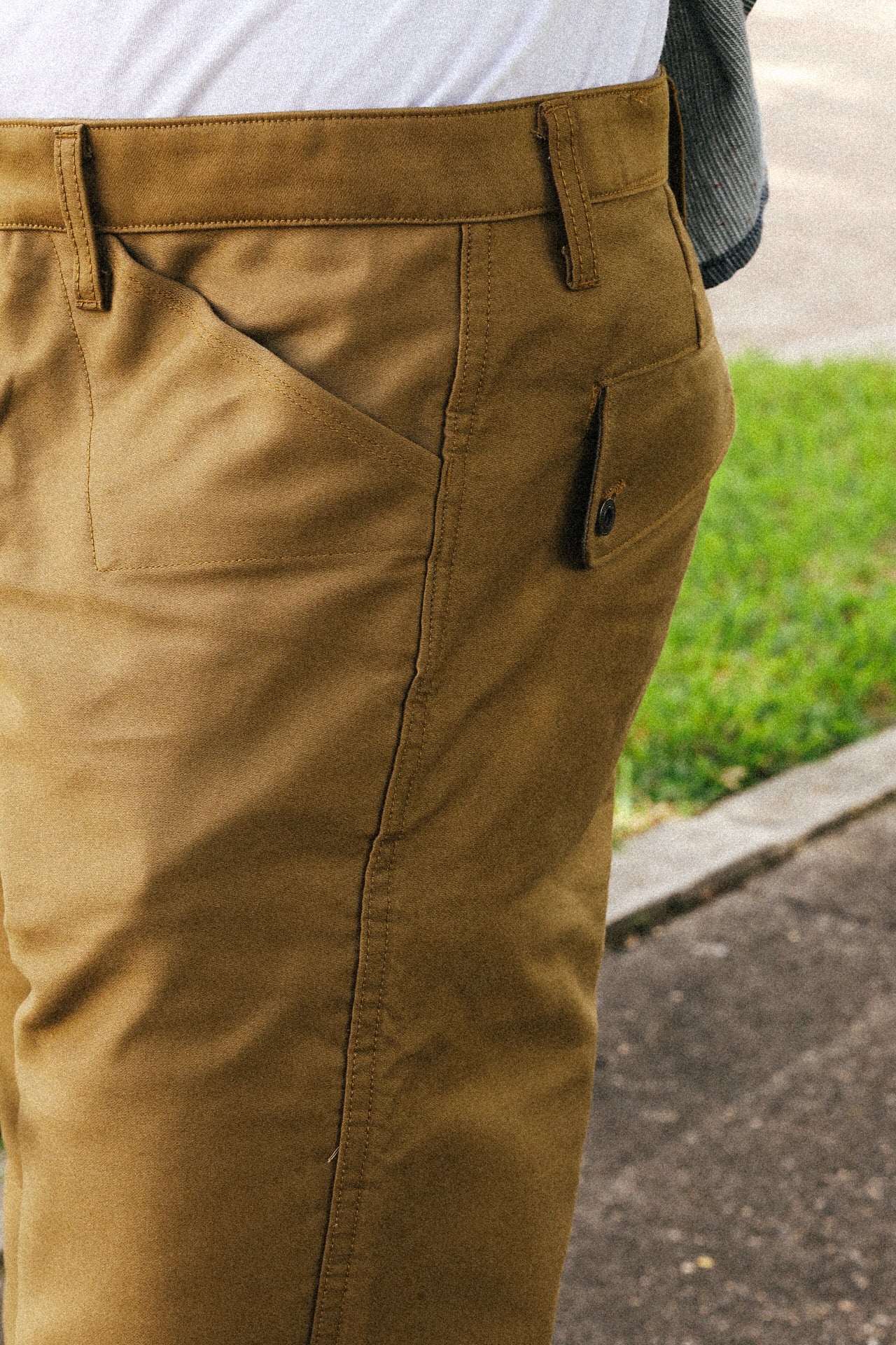 Benton Pant- Khaki