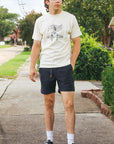 Premium Deck Short- Navy