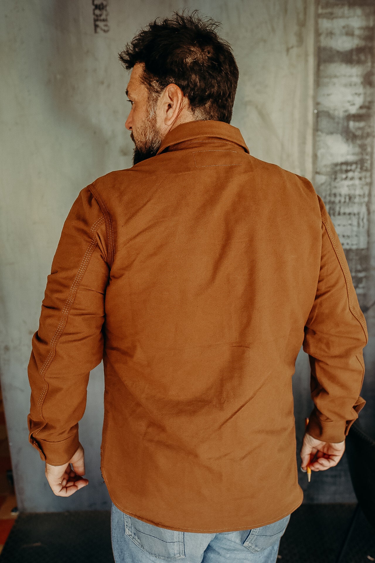 Service Shirt Copper Flannel