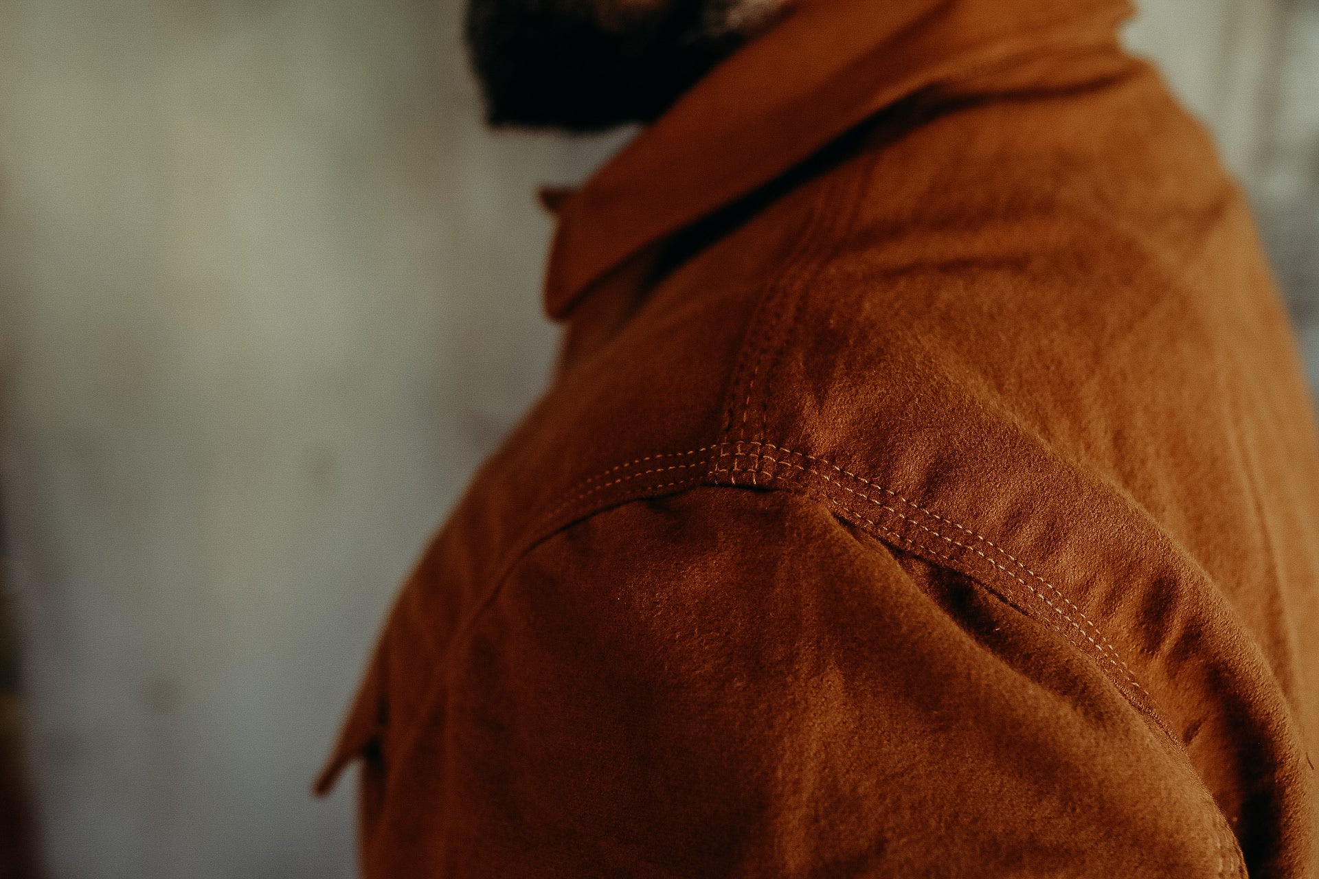 Service Shirt Copper Flannel