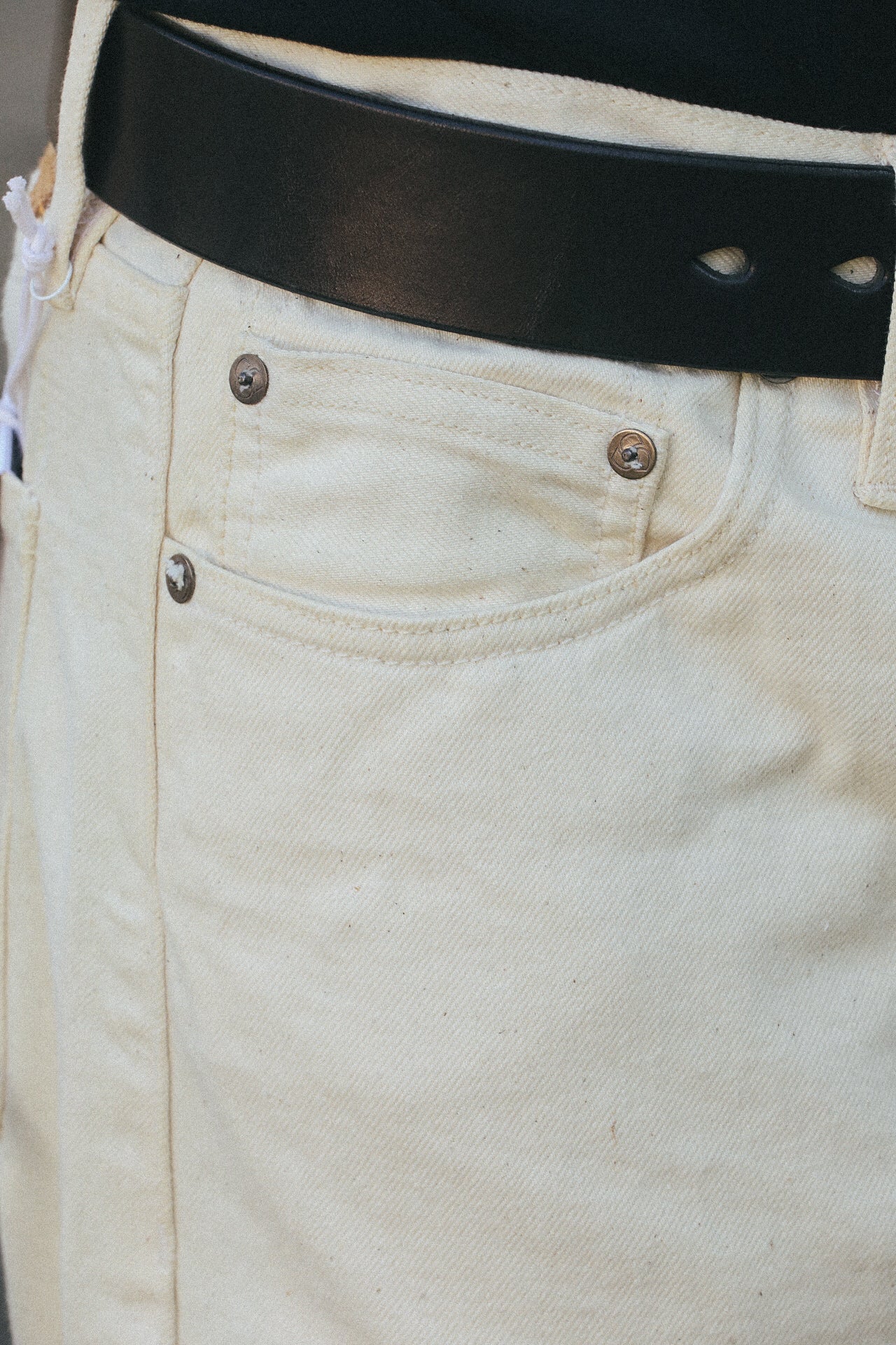 RS⁠-⁠33x Relaxed Straight ⁠-⁠ Natural Selvedge Denim
