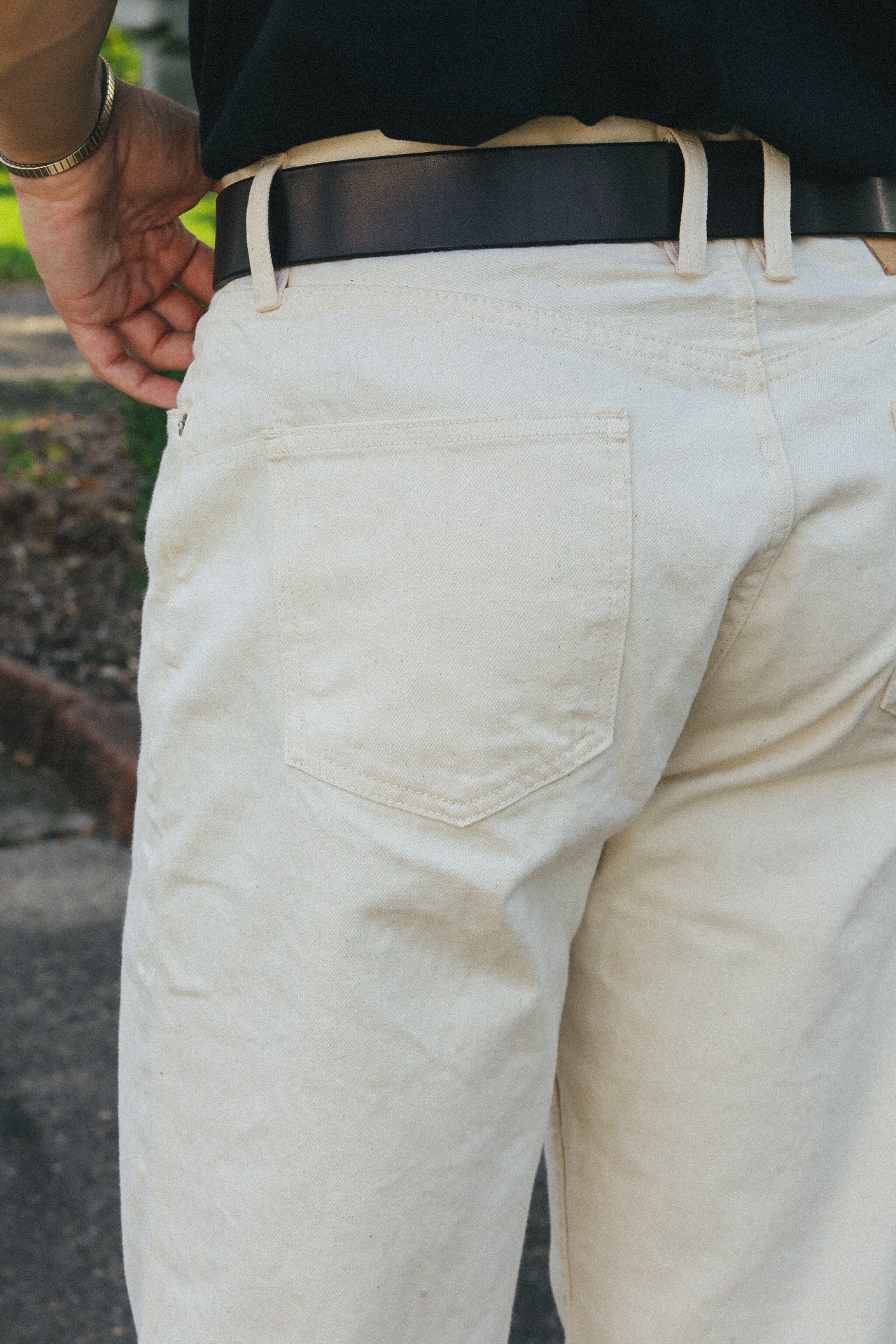RS⁠-⁠33x Relaxed Straight ⁠-⁠ Natural Selvedge Denim