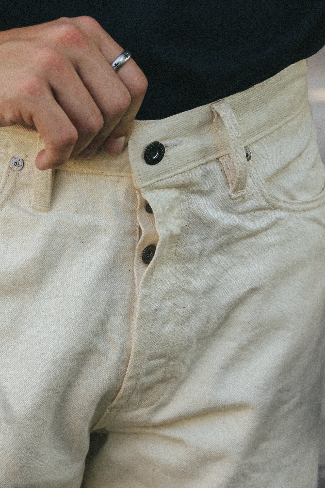 RS⁠-⁠33x Relaxed Straight ⁠-⁠ Natural Selvedge Denim
