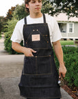 21oz Selvedge Denim Apron - Indigo IHG-056-IND