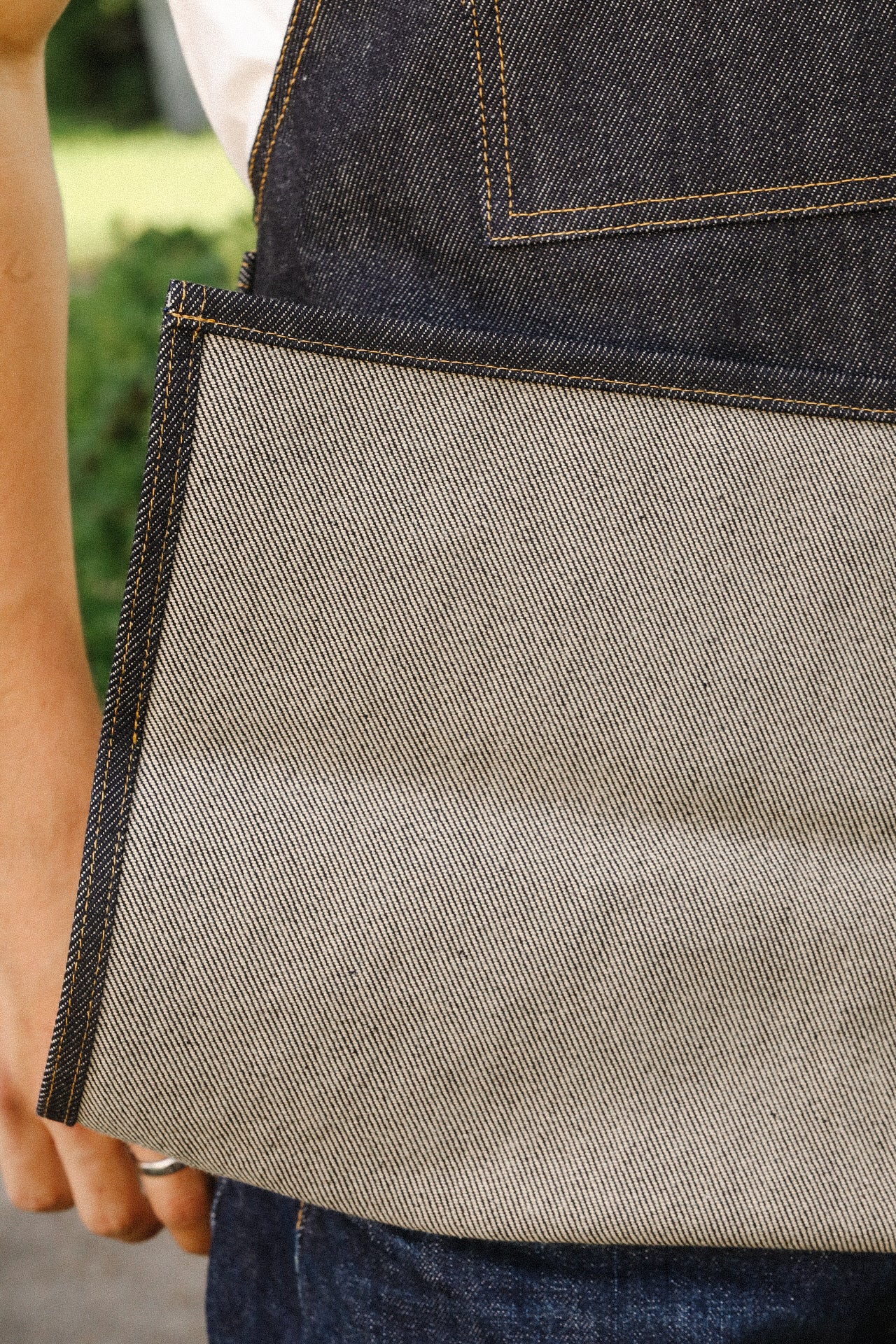 21oz Selvedge Denim Apron - Indigo IHG-056-IND