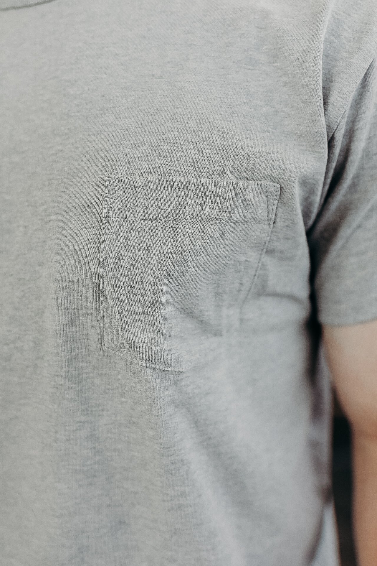Heavyweight Pocket T⁠-⁠Shirt 2 pack- Heather Grey – Iron Shop