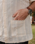 Cabana Shirt- Natural Rope Cloth