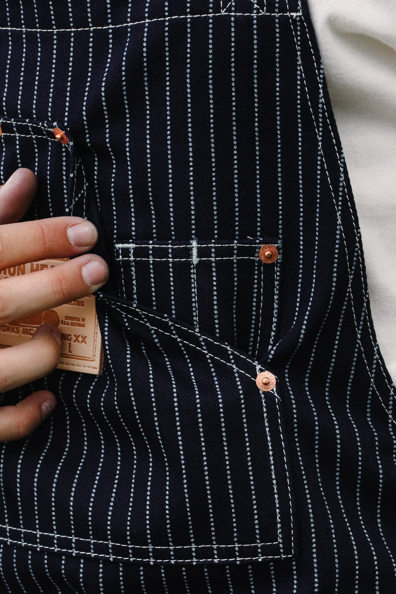 12oz Wabash Apron - Indigo IHG-058-IND