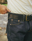 25oz Selvedge Denim Slim Tapered Cut Jeans - Indigo IH-777-XHS