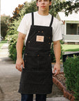 12oz Wabash Apron - Black IHG-058-BLK