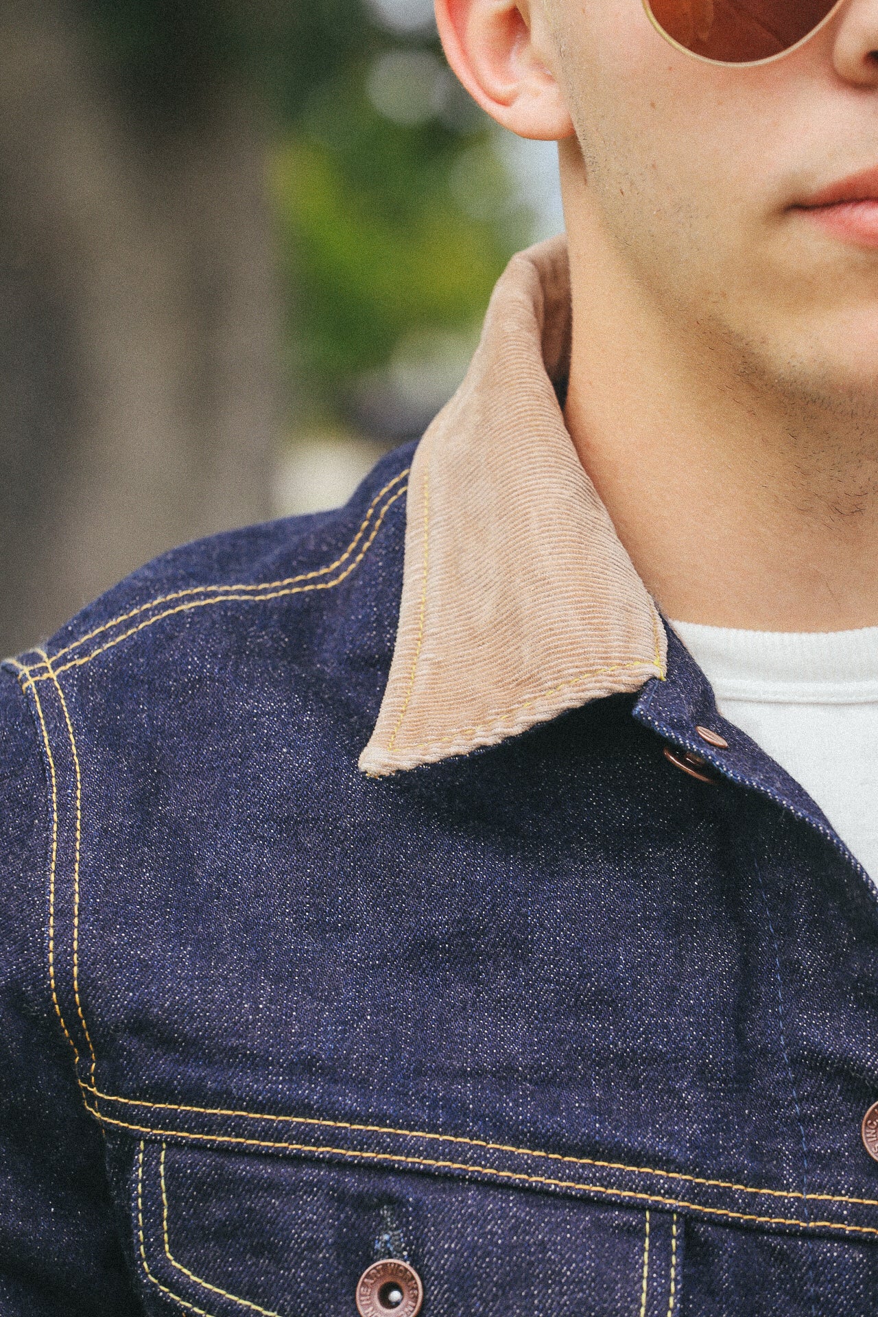 18oz Selvedge Denim Storm Rider Jacket - Indigo IH-101J-SR – Iron