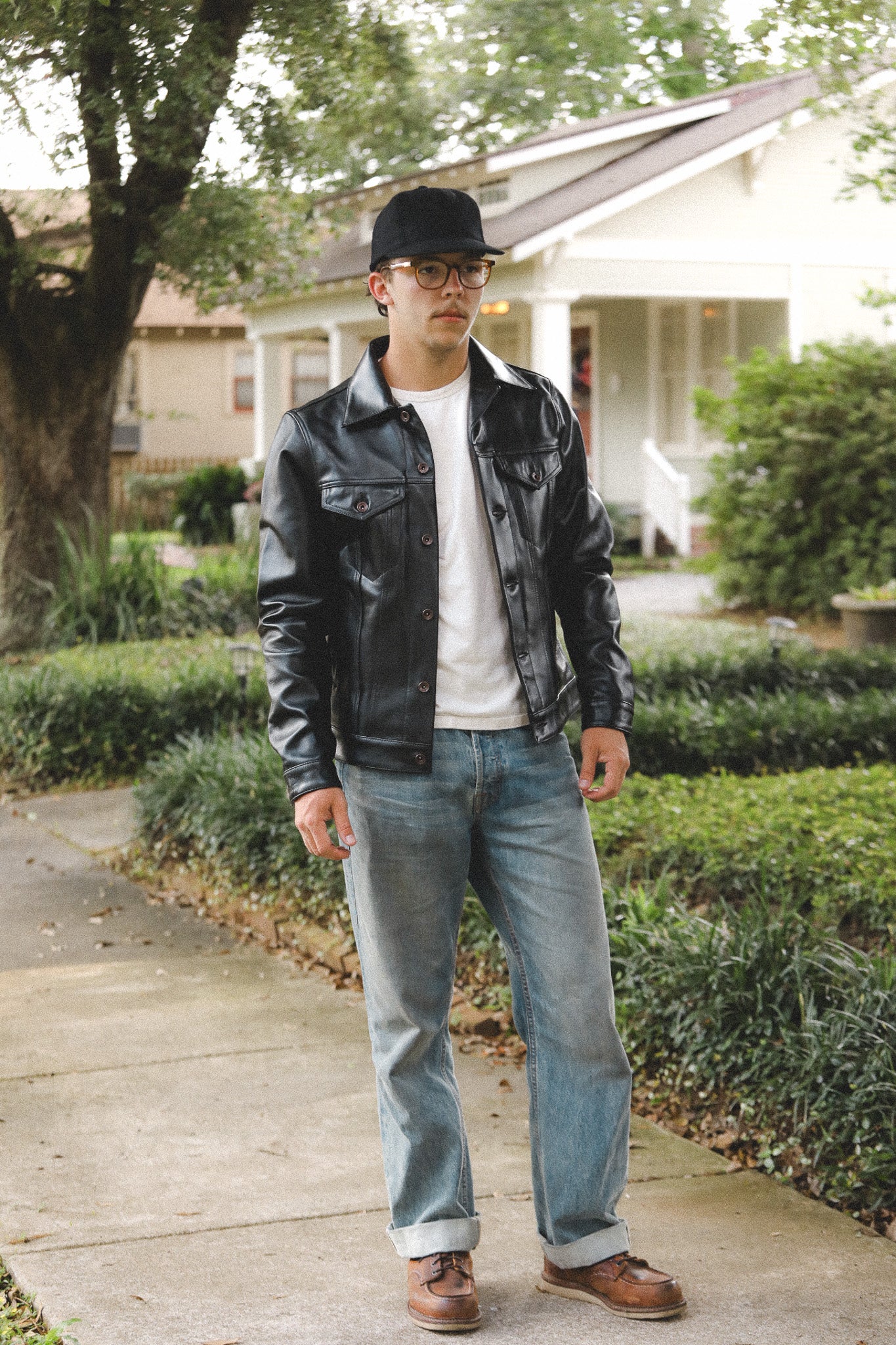 IHJ-64-BLK Iron Heart Japanese Horsehide Modified Type III Jacket